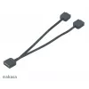 Addressable RGB LED -jakokaapeli Akasa AK-CBLD08-12BK