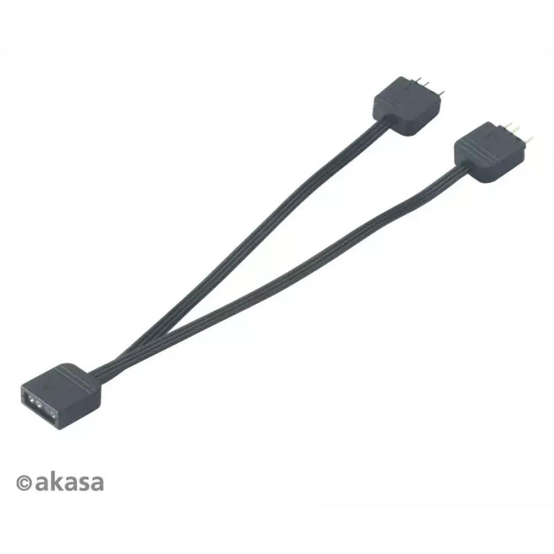 Addressable RGB LED -jakokaapeli Akasa AK-CBLD08-12BK