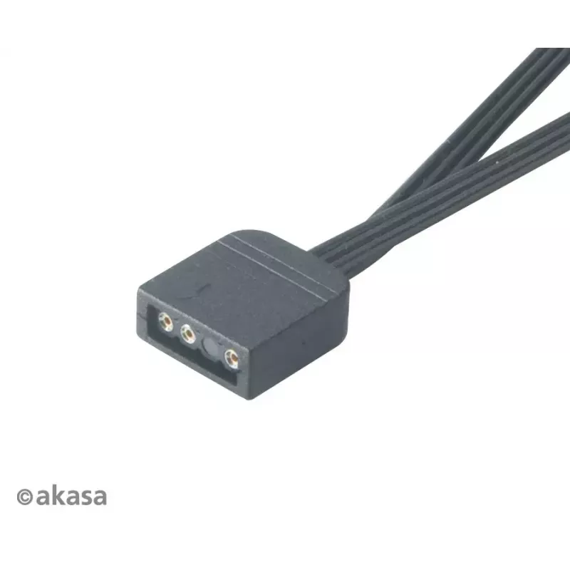 Addressable RGB LED -jakokaapeli Akasa AK-CBLD08-12BK
