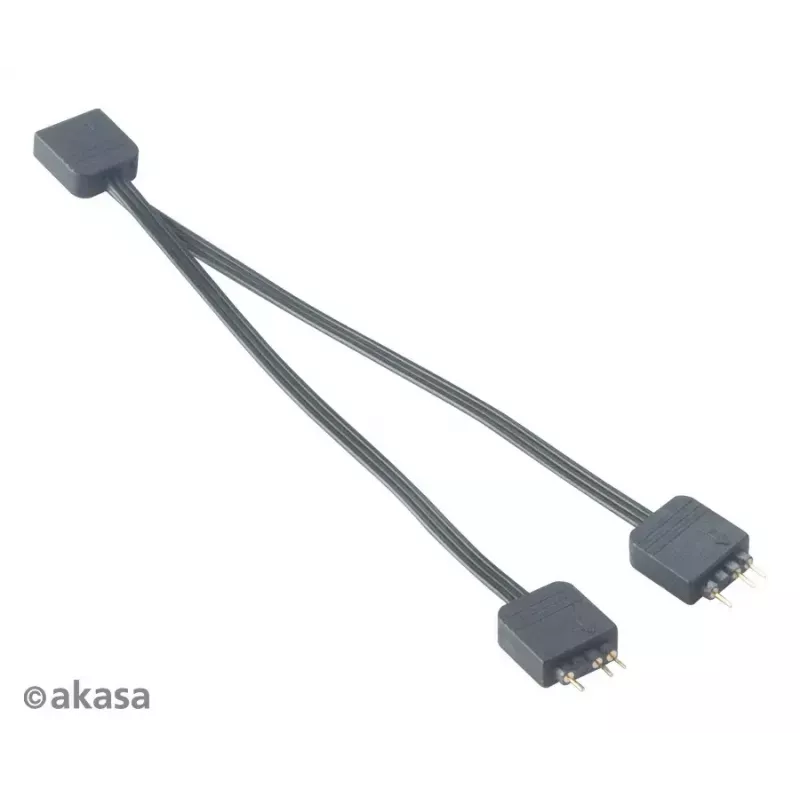 Addressable RGB LED -jakokaapeli Akasa AK-CBLD08-12BK