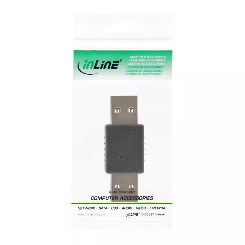 USB 3.0 -adapteri Type-A uros / Type-A uros InLine 35300T