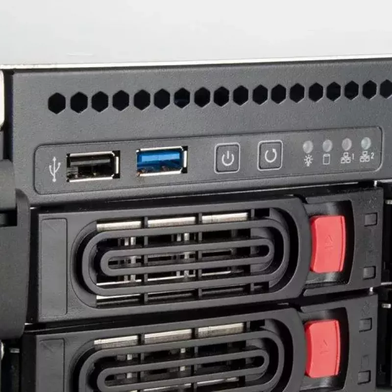 SilverStone SST-RM43-320-RS 4U räkkipalvelinkotelo, E-ATX / SSI EEB, 20x 3,5″ SATA/SAS Hot-Swap, musta