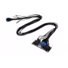 Alphacool ES etu-I/O-paneeli USB 3.0 -portilla ja kaapelisarjalla palvelinkoteloihin (25057)