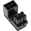 InLine virtasovitin sisäinen 180° ATX 6-pin uros naaras musta 26636E