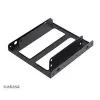 2,5 tuuman SSD- ja HDD-adapteri Akasa AK-HDA-11 SATA-kaapelilla 2,5 tuuman asemille