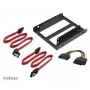 2,5 tuuman SSD- ja HDD-adapteri Akasa AK-HDA-11 SATA-kaapelilla 2,5 tuuman asemille