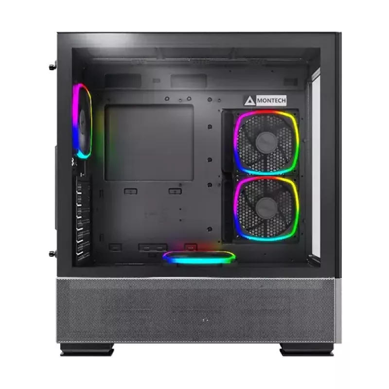 PC-kotelo Montech SKY TWO Midi Tower musta
