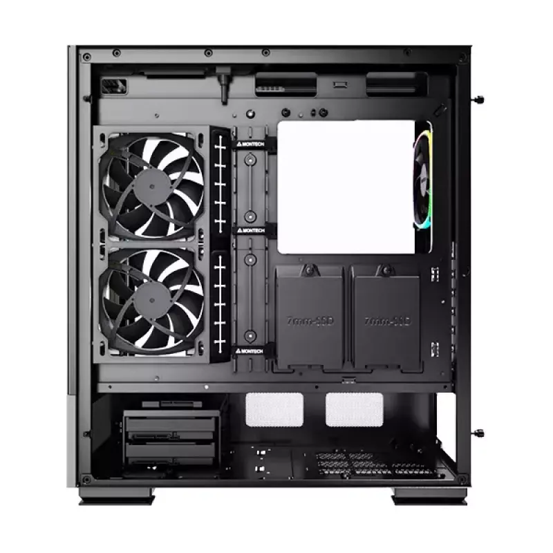 PC-kotelo Montech SKY TWO Midi Tower musta