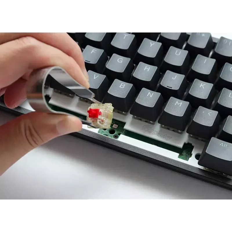 Ducky One 3 TKL -näppäimistö pelikäyttöön USB QWERTY englanti keltainen