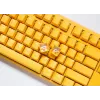 Ducky One 3 TKL -näppäimistö pelikäyttöön USB QWERTY englanti keltainen