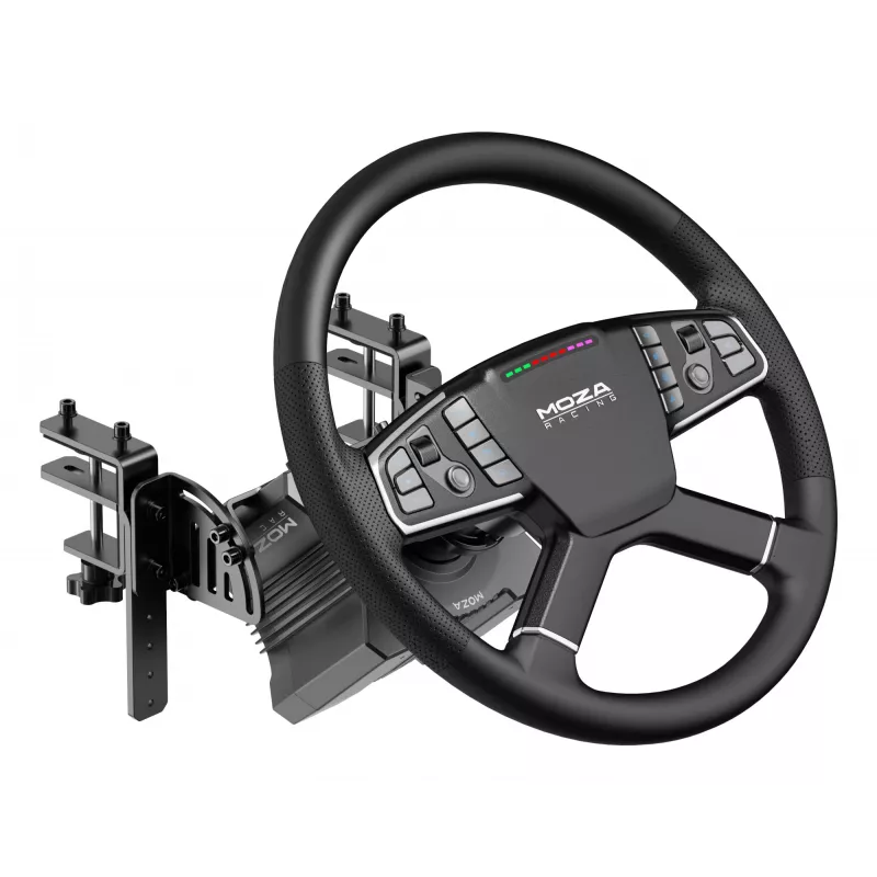 Moza Racing MOZA Trucking Bundle, ratas, musta, American Truck Simulator, Euro Truck Simulator 2, CE, 470 mm, 310 mm