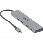 InLine USB 3.2 Gen.2 -keskitin (10 Gb/s), 4 porttia USB-C, OTG, alumiinikotelo