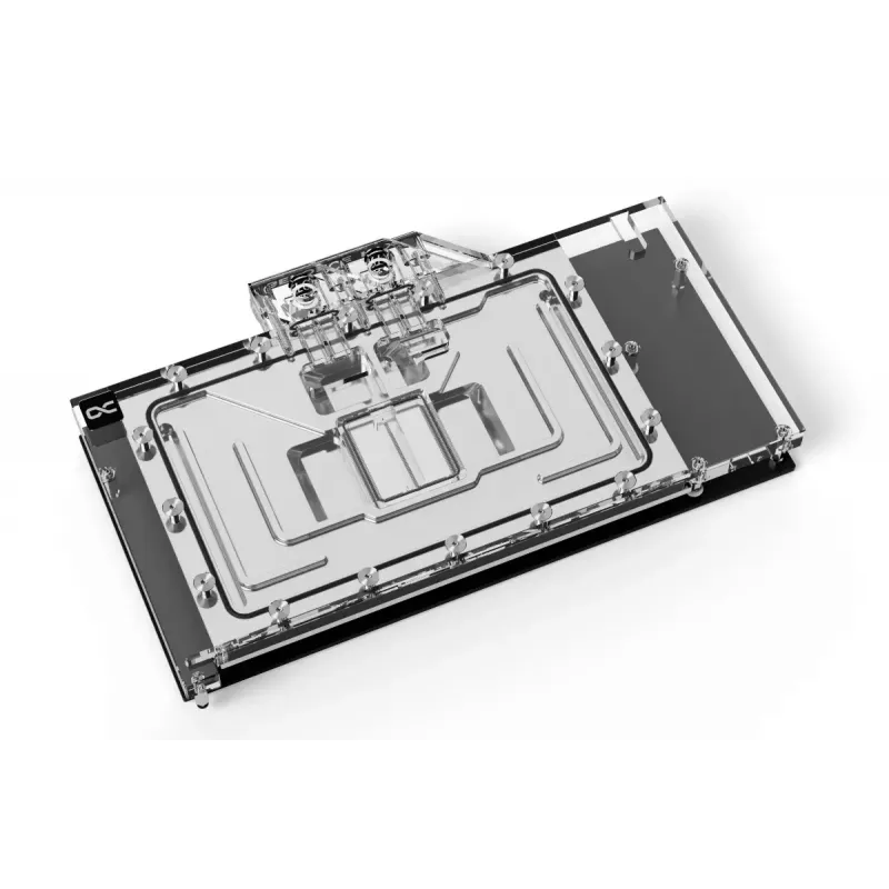 Vesiblokki + taustalevy Alphacool Eisblock Aurora akryyli alumiini kupari läpinäkyvä