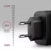 Laturi Axagon ACU-PQ45 QC 3.0 4.0 AFC FCP PPS PD 45W musta