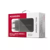 Laturi Axagon ACU-PQ45 QC 3.0 4.0 AFC FCP PPS PD 45W musta