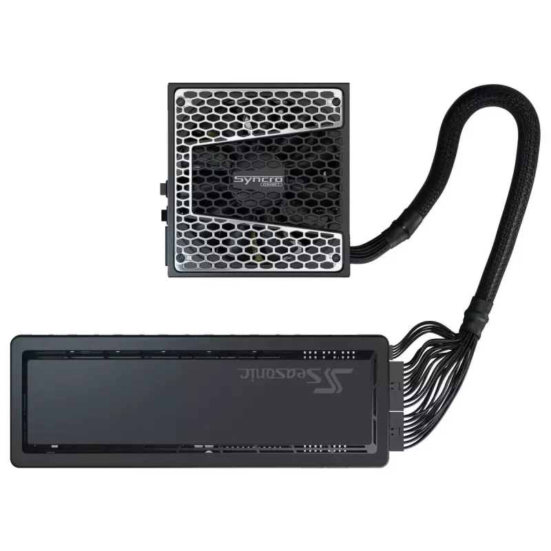 PC-kotelo Seasonic SYNCRO Q704 Midi Tower musta