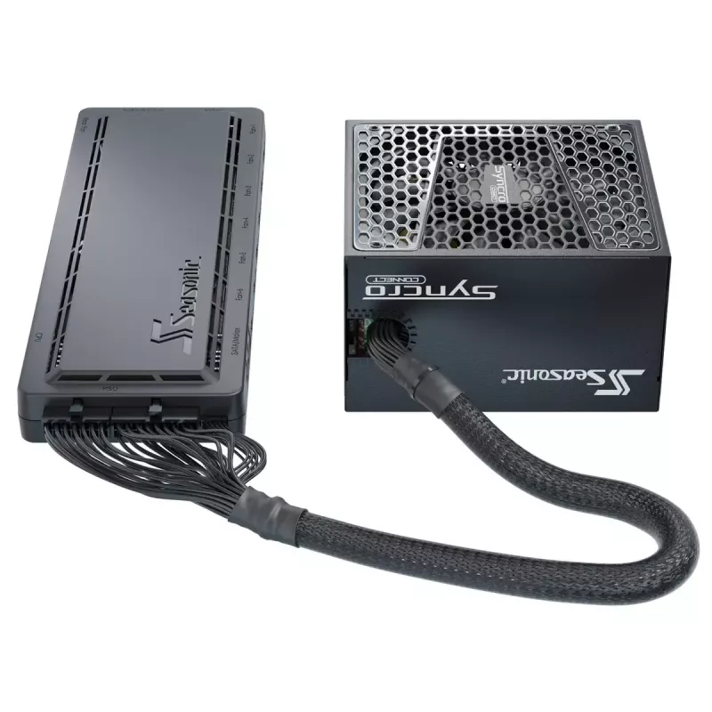 PC-kotelo Seasonic SYNCRO Q704 Midi Tower musta