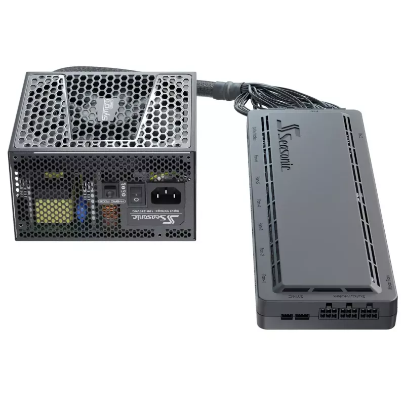 PC-kotelo Seasonic SYNCRO Q704 Midi Tower musta