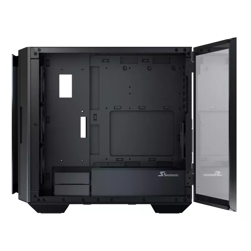 PC-kotelo Seasonic SYNCRO Q704 Midi Tower musta