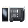 PC-kotelo Seasonic SYNCRO Q704 Midi Tower musta