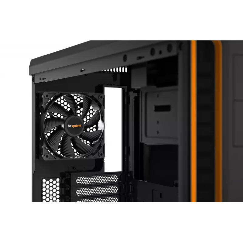 be quiet Pure Base 600 Window Midi Tower musta, oranssi