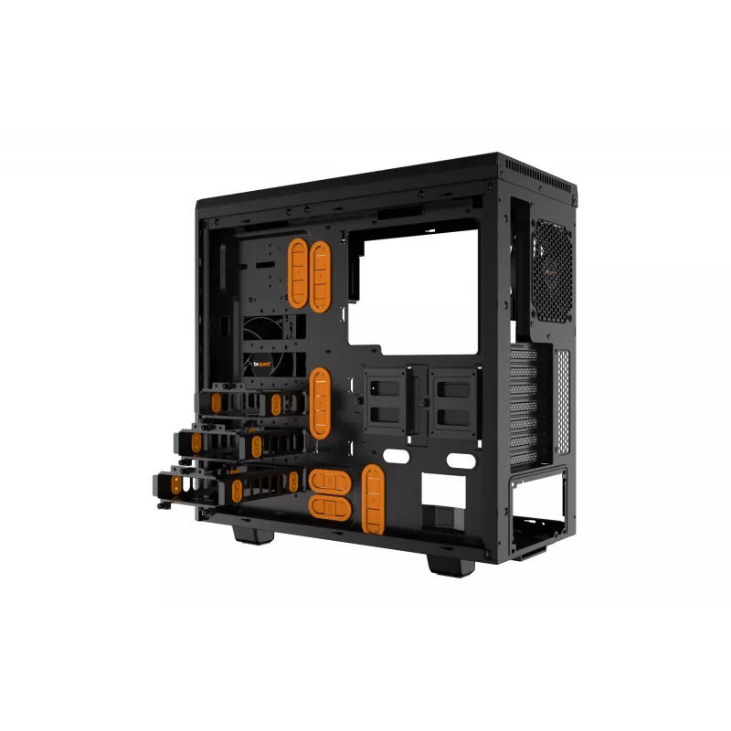 be quiet Pure Base 600 Window Midi Tower musta, oranssi