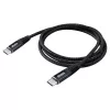 USB-kaapeli Akasa AK-CBUB54-10BK 1 m USB-C musta