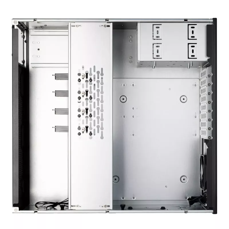 Palvelinkehikko Silverstone RM46-502-I musta ATX 1x80mm-tuuletin