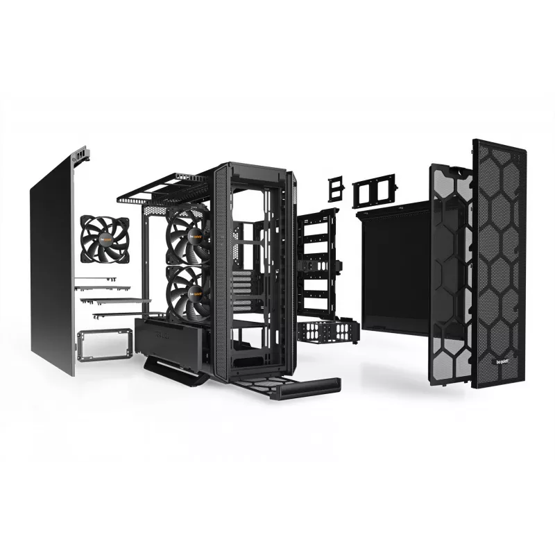 be quiet! Silent Base 802 musta Midi-Tower