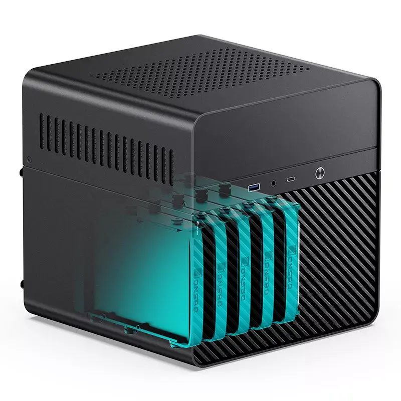 PC-kotelo Jonsbo N2 Cube musta