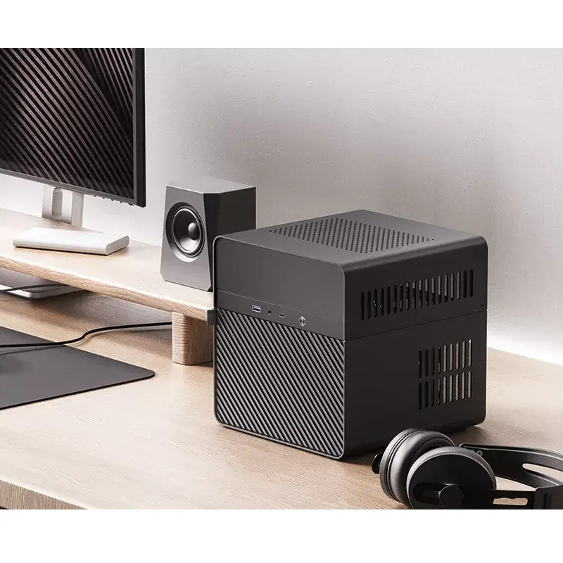 PC-kotelo Jonsbo N2 Cube musta