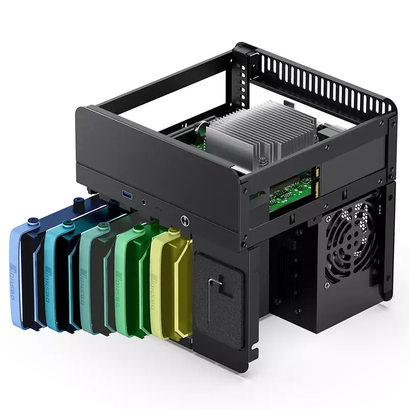 PC-kotelo Jonsbo N2 Cube musta