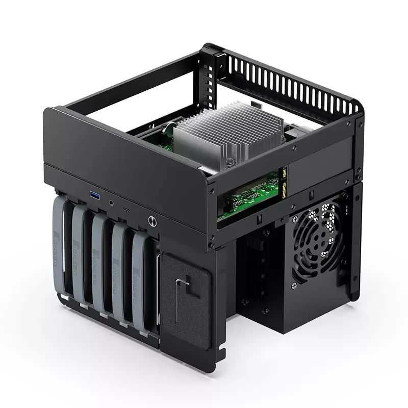 PC-kotelo Jonsbo N2 Cube musta