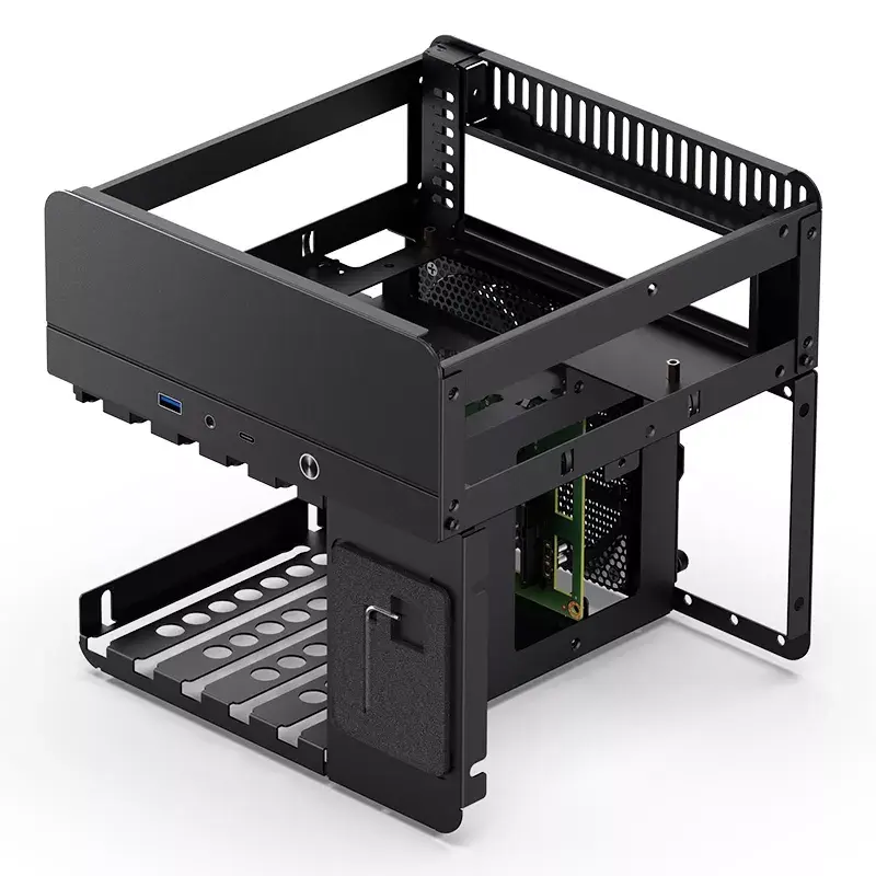 PC-kotelo Jonsbo N2 Cube musta