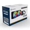 All-in-One-nestekühler Silverstone PF240-ARGB 12 cm musta