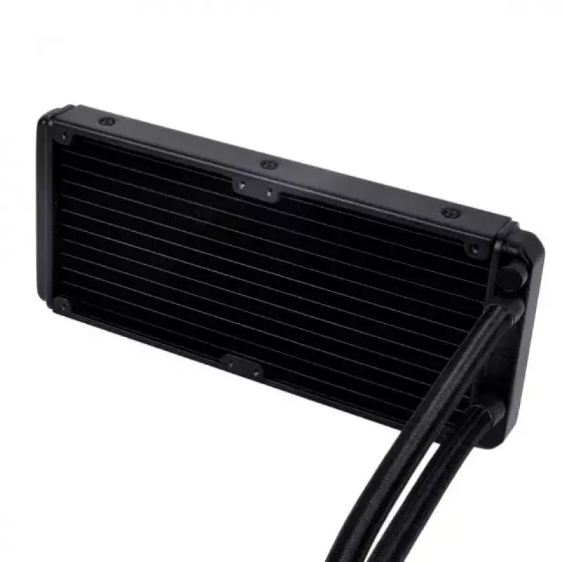 All-in-One-nestekühler Silverstone PF240-ARGB 12 cm musta