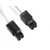 Kaapeli 8pin EPS12V 4+4 Silverstone SST-PP07-EPS8W 0,3 m