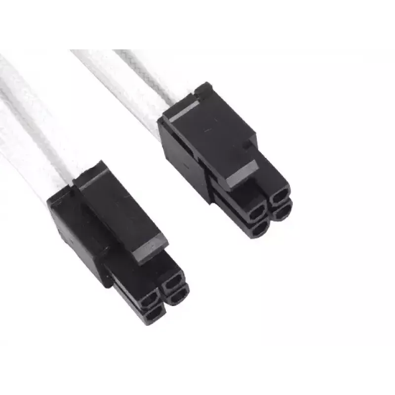 Kaapeli 8pin EPS12V 4+4 Silverstone SST-PP07-EPS8W 0,3 m