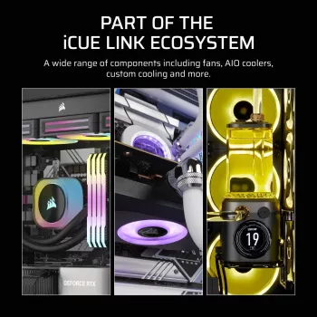 Tuuletin Corsair iCUE LINK RX140 MAX 14 cm musta 300-1600 kierr./min