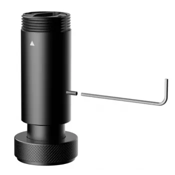 Moza Racing Z-akselimoduuli, Z-akselimoduuli, musta, alumiini, 110 mm, 47,5 mm, 47,5 mm