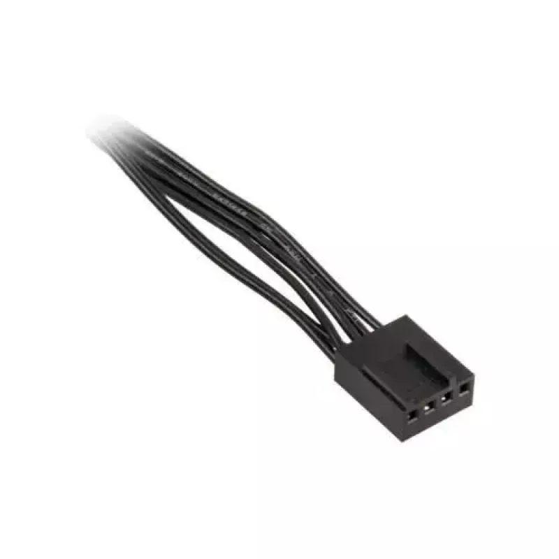 Kolink PGW-AC-KOL-113 1-4 PWM-tuulettimen jakokaapeli, 35 cm, punottu, musta
