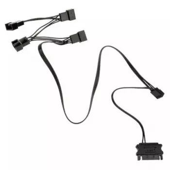 Kaapelin jatko Kolink PGW-AC-KOL-113 — 4-pin tuuletinliitin, 350 mm, musta