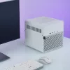 Jonsbo N2 Mini-ITX NAS-kotelo, kuutio, alumiini/teräs, valkoinen