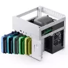 Jonsbo N2 Mini-ITX NAS-kotelo, kuutio, alumiini/teräs, valkoinen