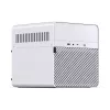 Jonsbo N2 Mini-ITX NAS-kotelo, kuutio, alumiini/teräs, valkoinen