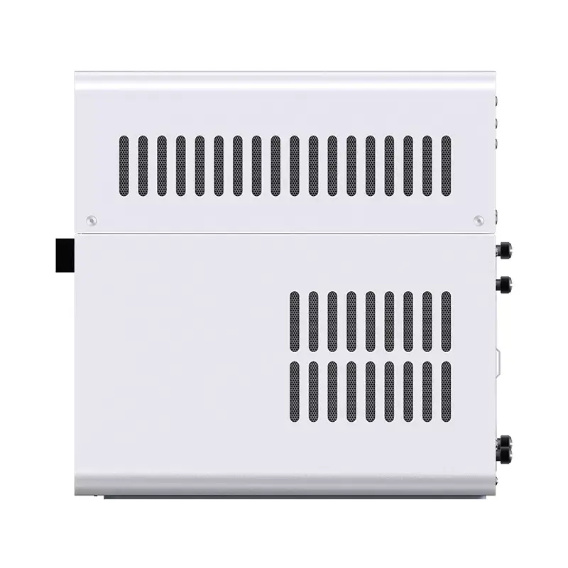 Jonsbo N2 Mini-ITX NAS-kotelo, kuutio, alumiini/teräs, valkoinen
