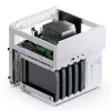 Jonsbo N2 Mini-ITX NAS-kotelo, kuutio, alumiini/teräs, valkoinen