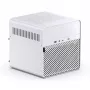 Jonsbo N2 Mini-ITX NAS-kotelo, kuutio, alumiini/teräs, valkoinen