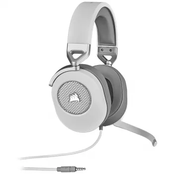 CORSAIR-pelikuulokkeet Hs65 - 3.5mm - surround - valkoinen
