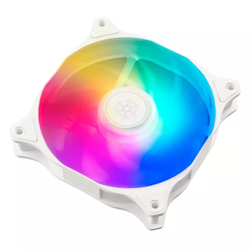 SilverStone SST-PF360W-ARGB-V2 Permafrost PF360-ARGB V2 AIO-nestejäähdytin, 360 mm, RGB-ohjaimella, valkoinen